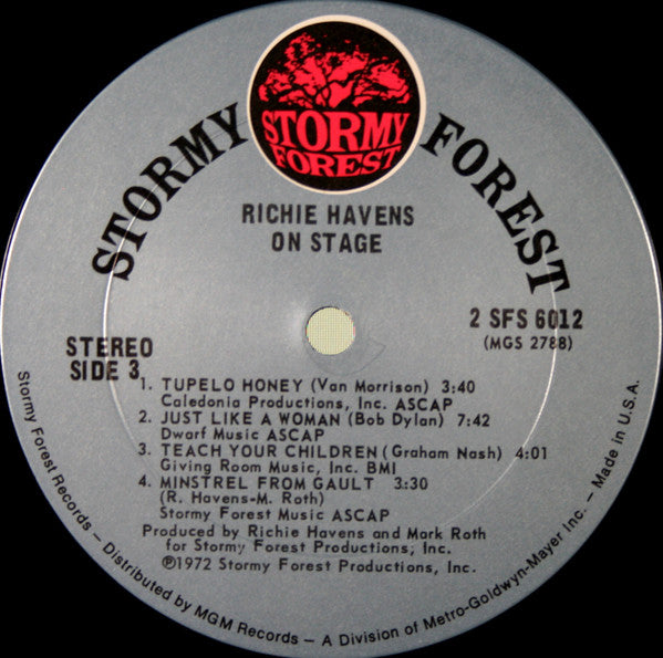 Richie Havens On Stage