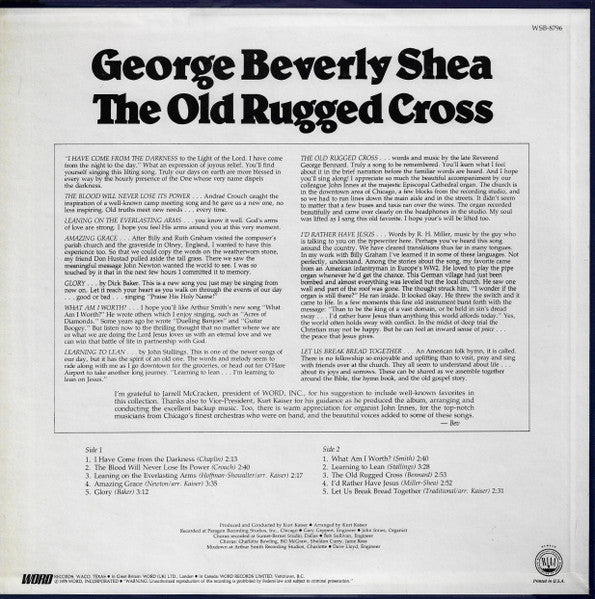 George Beverly Shea - The Old Rugged Cross