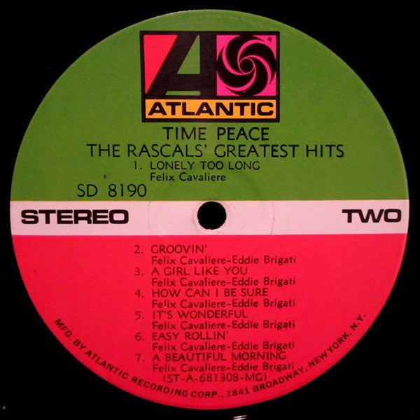 The Rascals - Time Peace: The Rascals' Greatest Hits