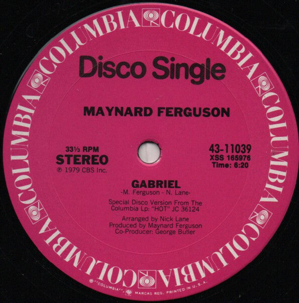 Maynard Ferguson - Rocky II Disco / Gabriel