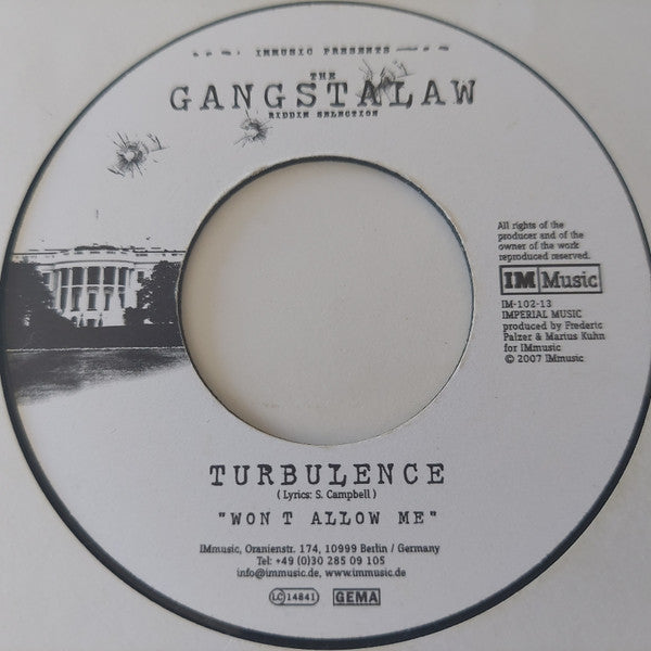 Turbulence (4) - Won`t Allow Me / Gangstalaw