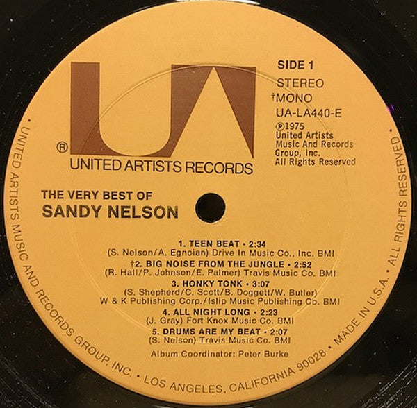 Sandy Nelson - The Very Best Of Sandy Nelson