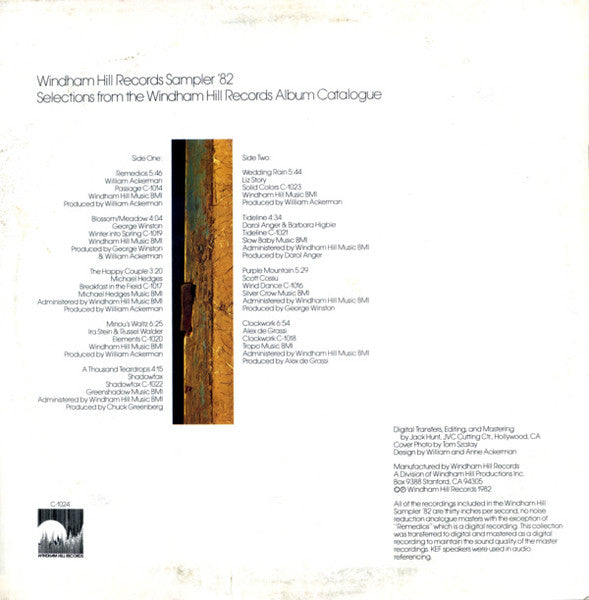 Various - Windham Hill Records Sampler '82