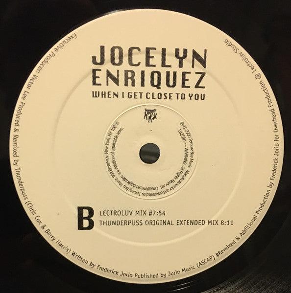 Jocelyn Enriquez - When I Get Close To You