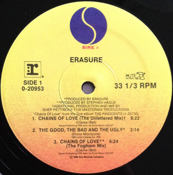 Erasure - Chains Of Love