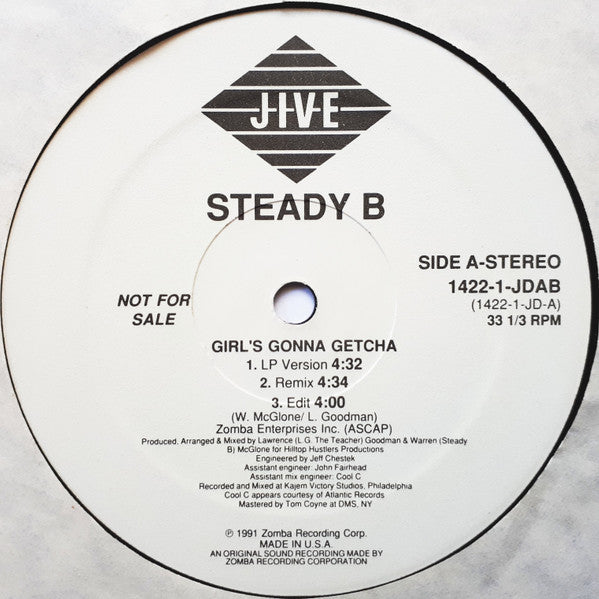 Steady B - Girl's Gonna Getcha
