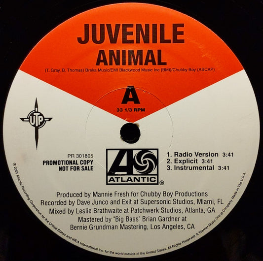 Juvenile (2) - Animal / Holla Back