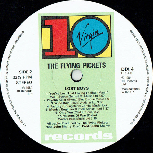 The Flying Pickets - Lost Boys