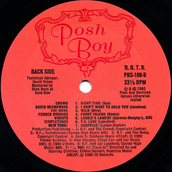 Various - Rodney On The ROQ