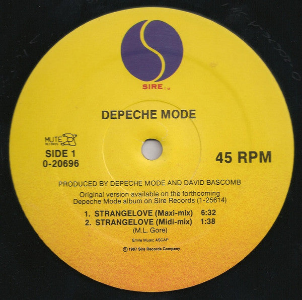 Depeche Mode - Strangelove