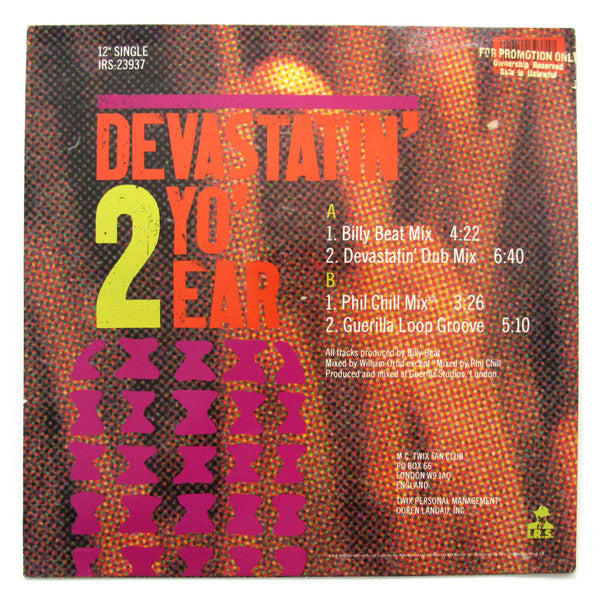 M.C. Twix - Devastatin' 2 Yo' Ear