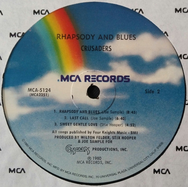 The Crusaders - Rhapsody And Blues