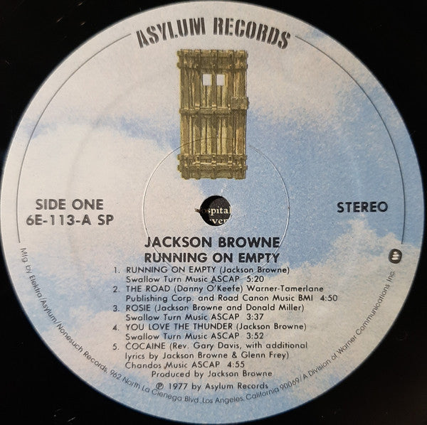 Jackson Browne - Running On Empty