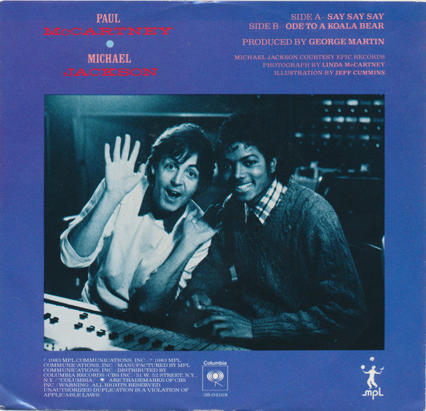 Paul McCartney & Michael Jackson - Say Say Say