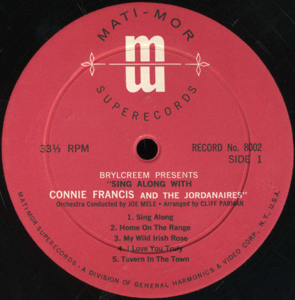 Connie Francis - Sing Along With Connie Francis