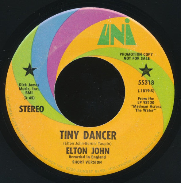Elton John - Tiny Dancer / Razor Face