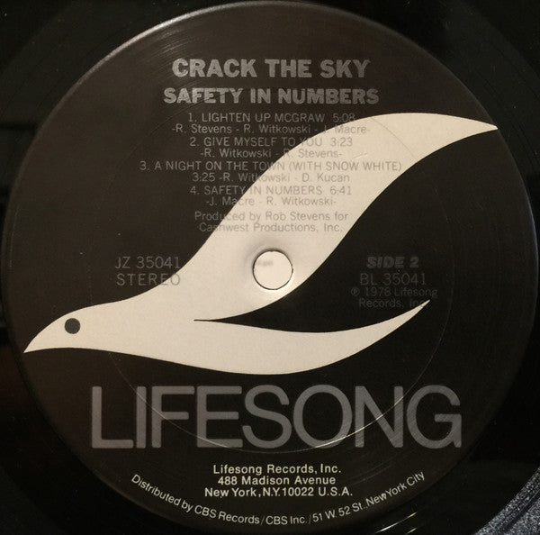 Crack The Sky - Safety In Numbers