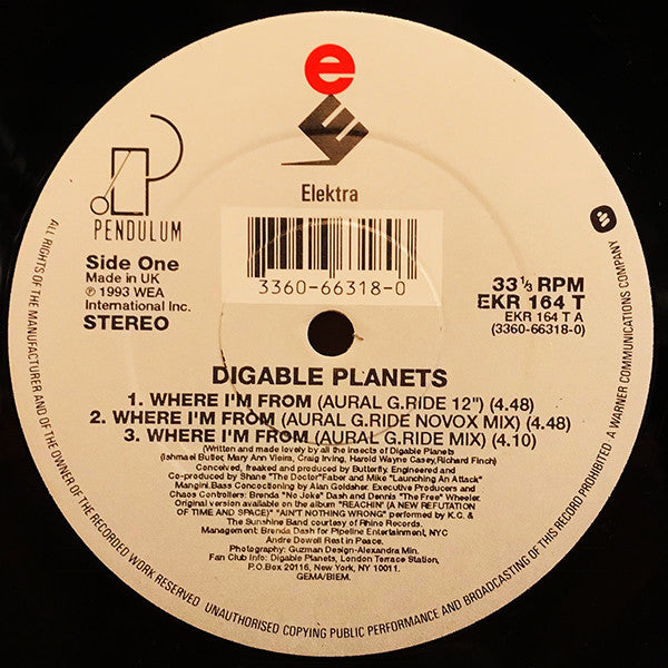 Digable Planets - Where I'm From [UK IMPORT]