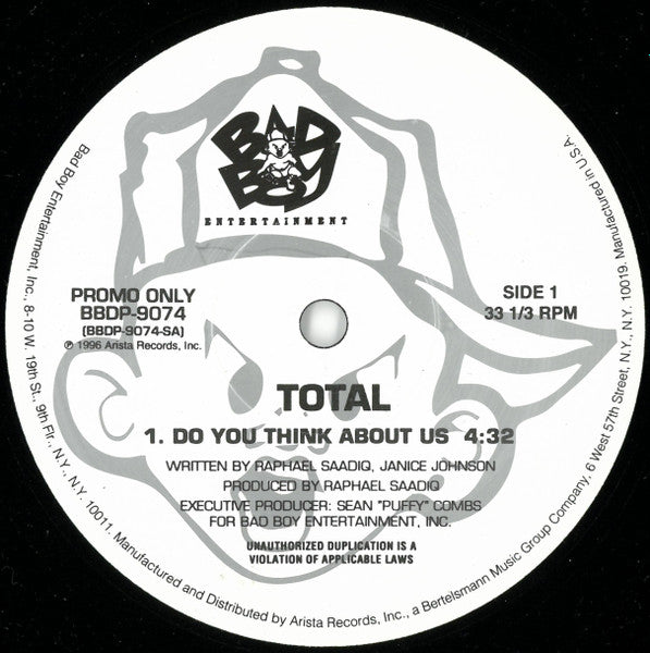 Total - Do You Think About Us