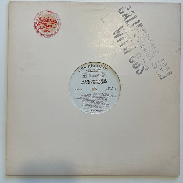 Various - A California Jam With C B S Records