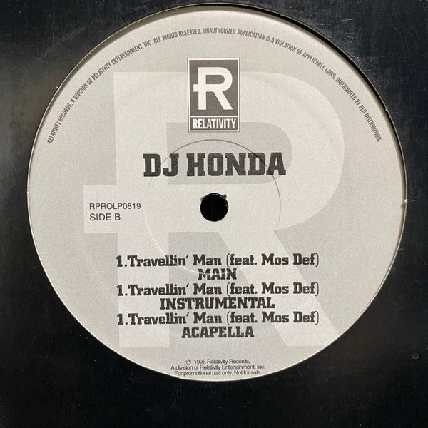 DJ Honda - Travellin' Man
