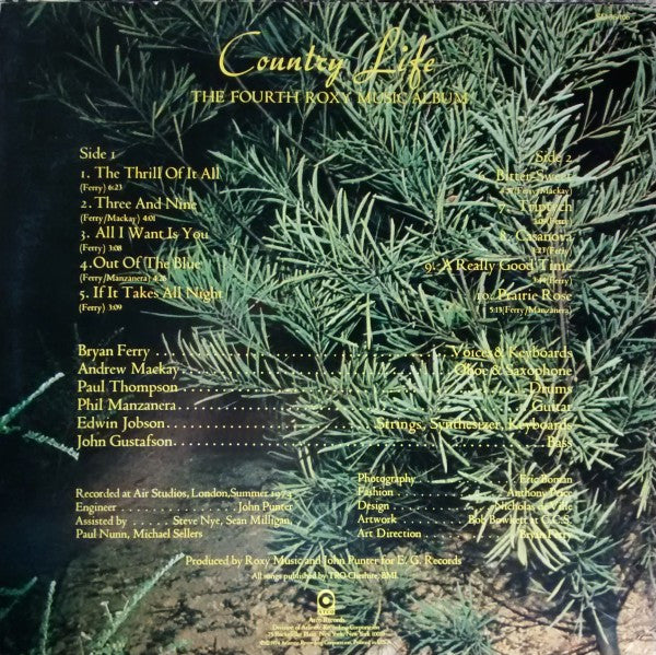 Roxy Music - Country Life