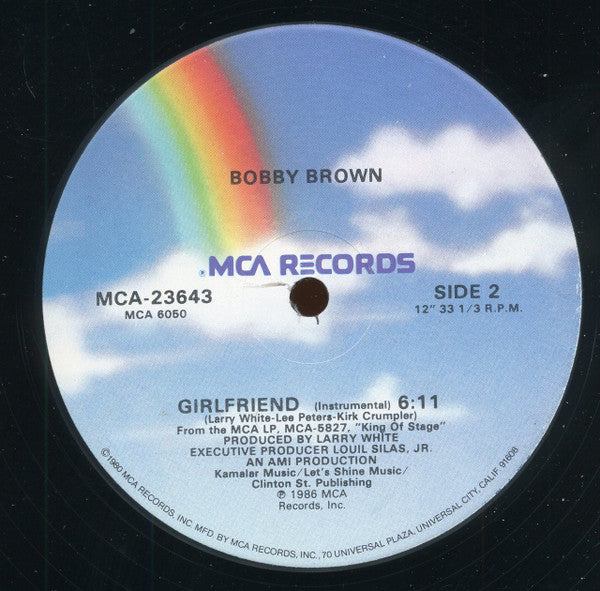 Bobby Brown - Girlfriend (12" Version)