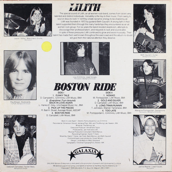 Lilith (43) - Boston Ride