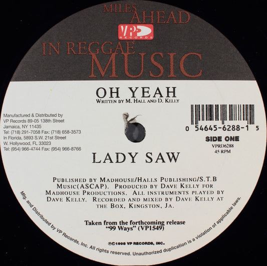 Lady Saw - Oh Yeah / No Matta Me