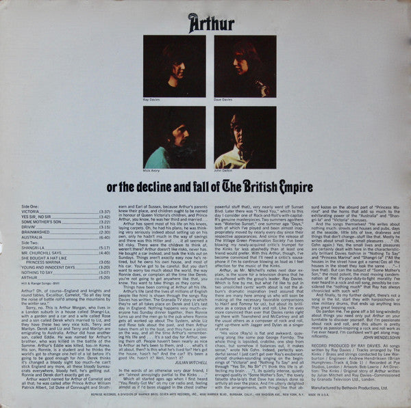 The Kinks - Arthur Or The Decline And Fall Of The British Empire