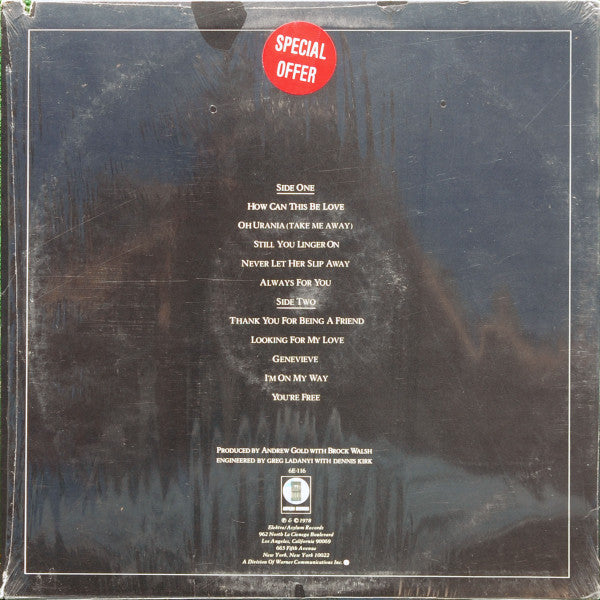 Andrew Gold - All This And Heaven Too