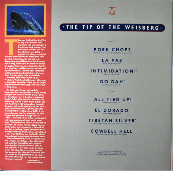Tim Weisberg - The Tip Of The Weisberg