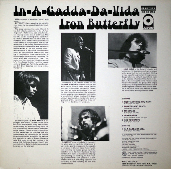 Iron Butterfly - In-A-Gadda-Da-Vida