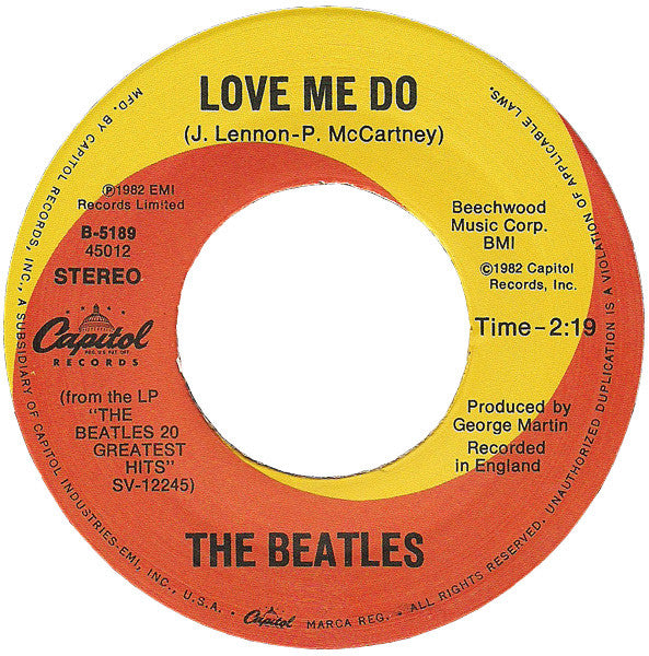 The Beatles - Love Me Do