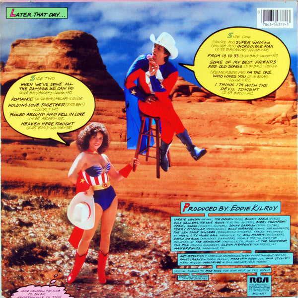 Louise Mandrell - (You're My) Super Woman, (You're My) Incredible Man...
