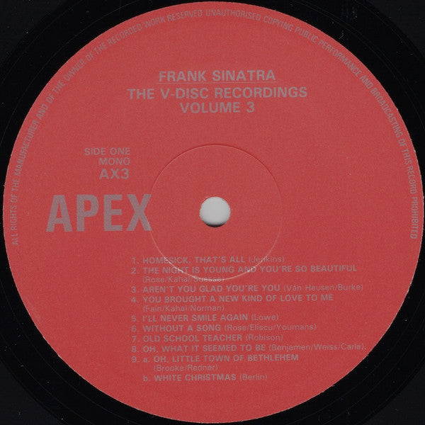 The V-Disc Recordings Volume 3