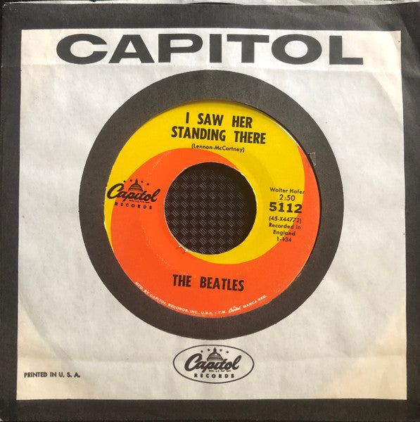 The Beatles - I Want To Hold Your Hand / I Saw Her Standing There