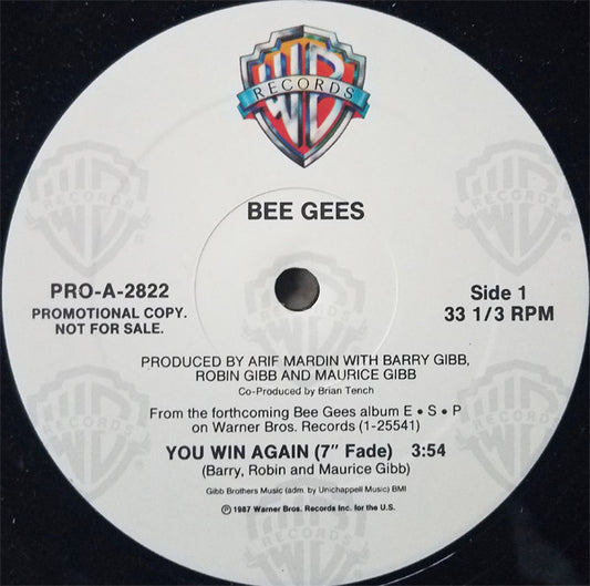 Bee Gees - You Win Again