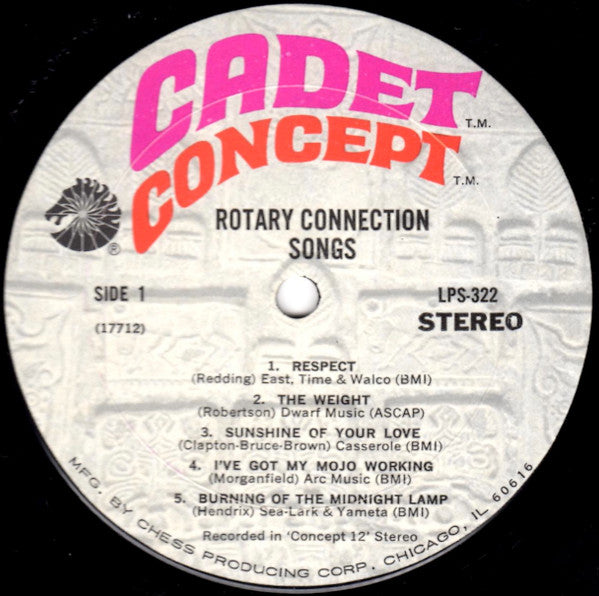 Rotary Connection - Songs