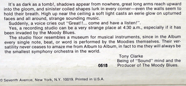 The Moody Blues - In Search Of The Lost Chord