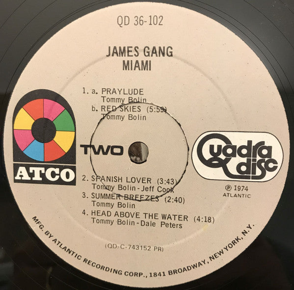 James Gang - Miami