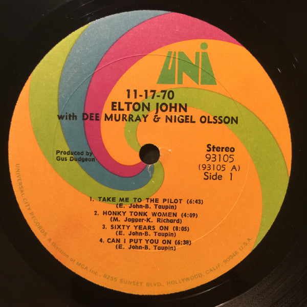 Elton John - 11-17-70