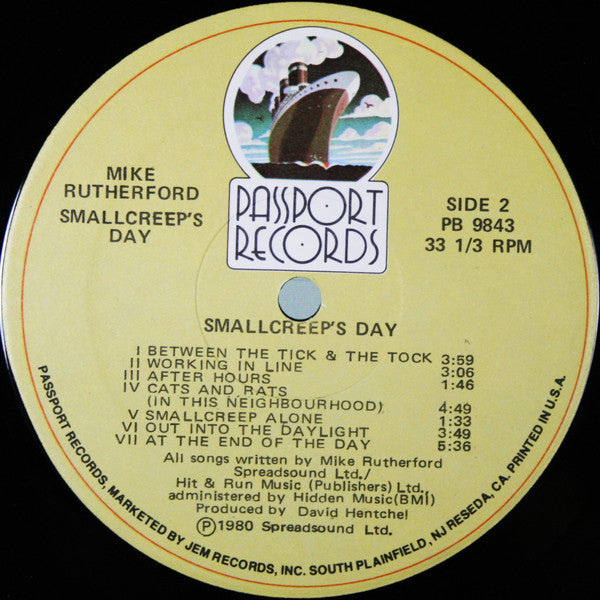 Mike Rutherford - Smallcreep's Day