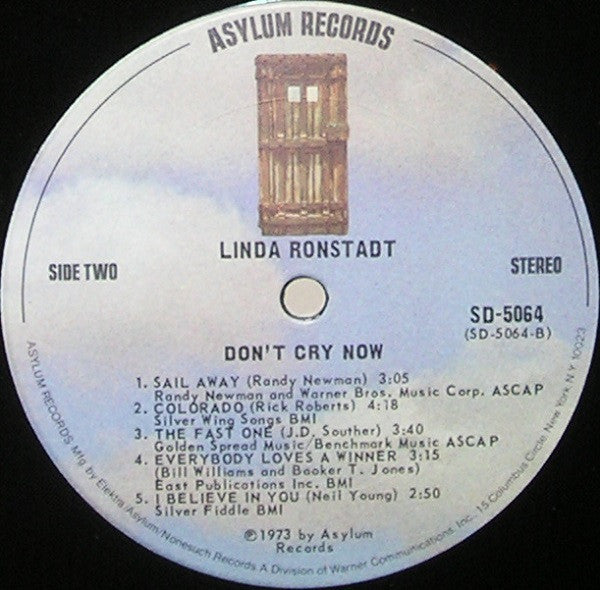 Linda Ronstadt - Don't Cry Now