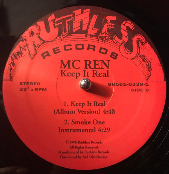 MC Ren - Keep It Real