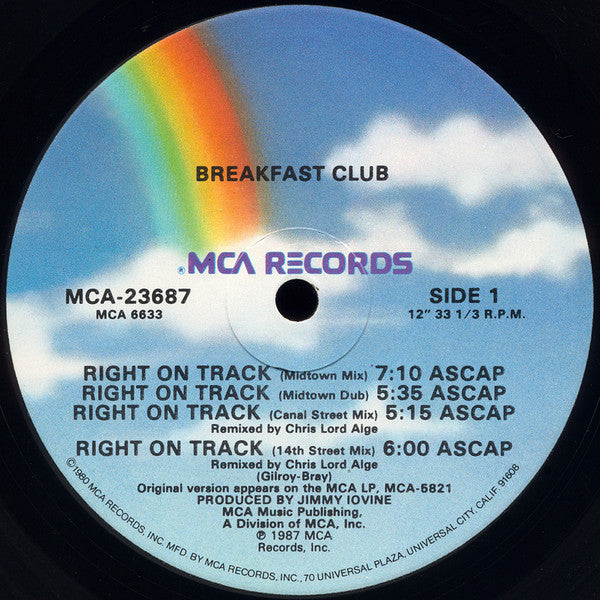 Breakfast Club - Right On Track
