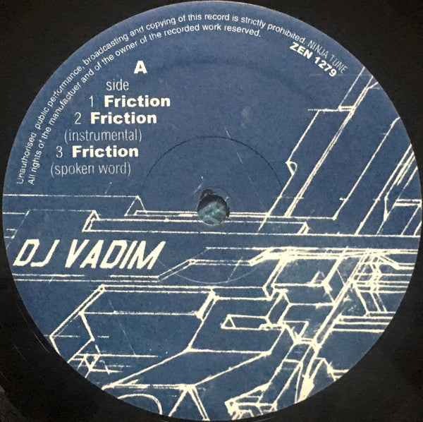 DJ Vadim - Friction / The Terrorist
