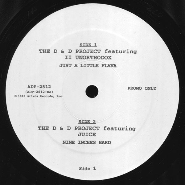 2 Unorthodox - Just A Little Flava / Nine Inches Hard