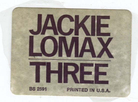 Jackie Lomax - Three
