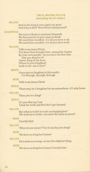 Andrew Lloyd Webber And Tim Rice - Jesus Christ Superstar
